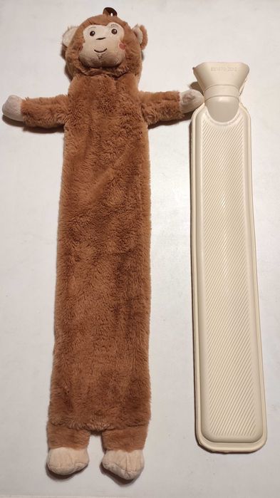 Грілка гумова дитяча+чохол-м"яка іграшка(грелка резинова),TJM,1,5лнова