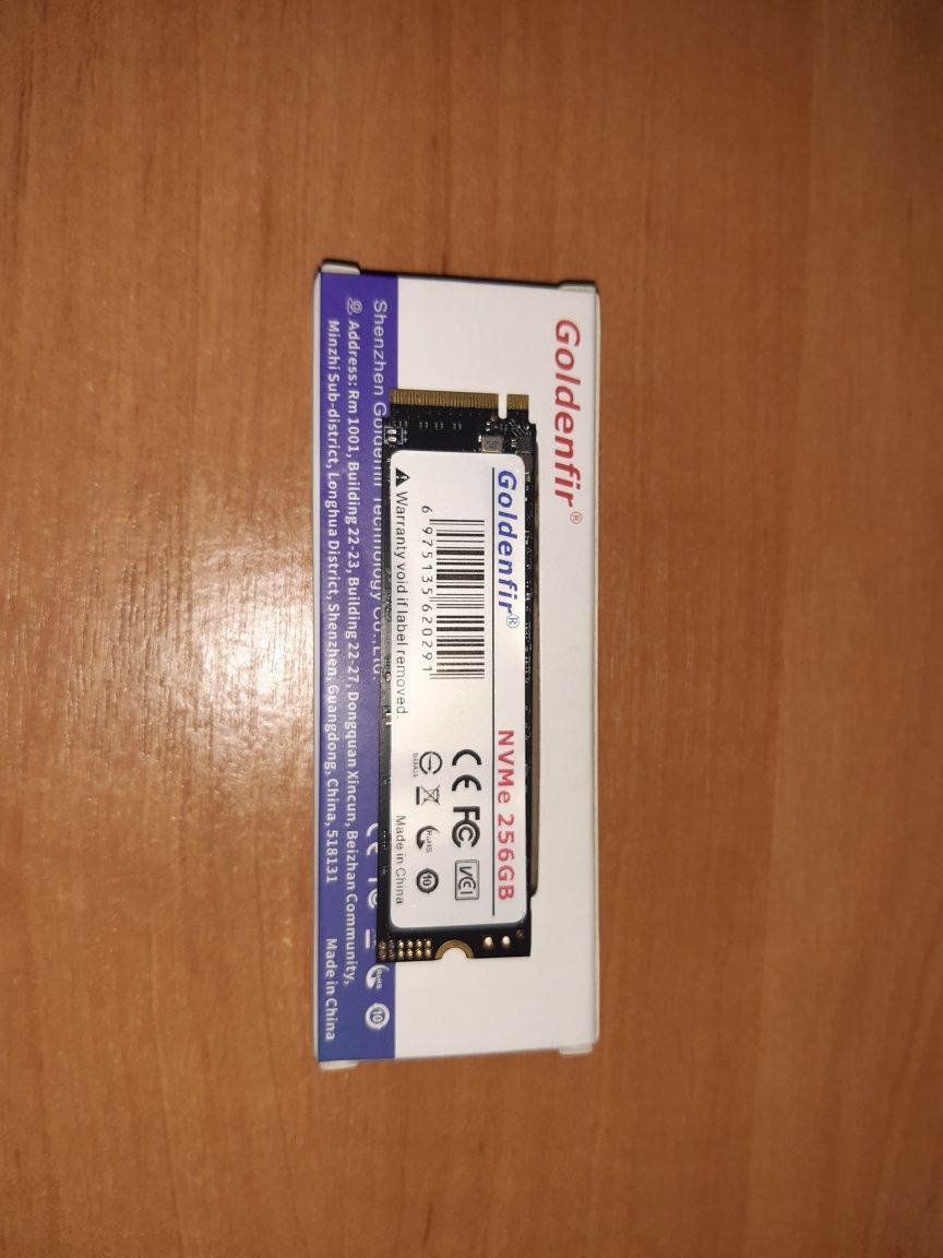 SSD 256gb m.2 nvme Goldenfir