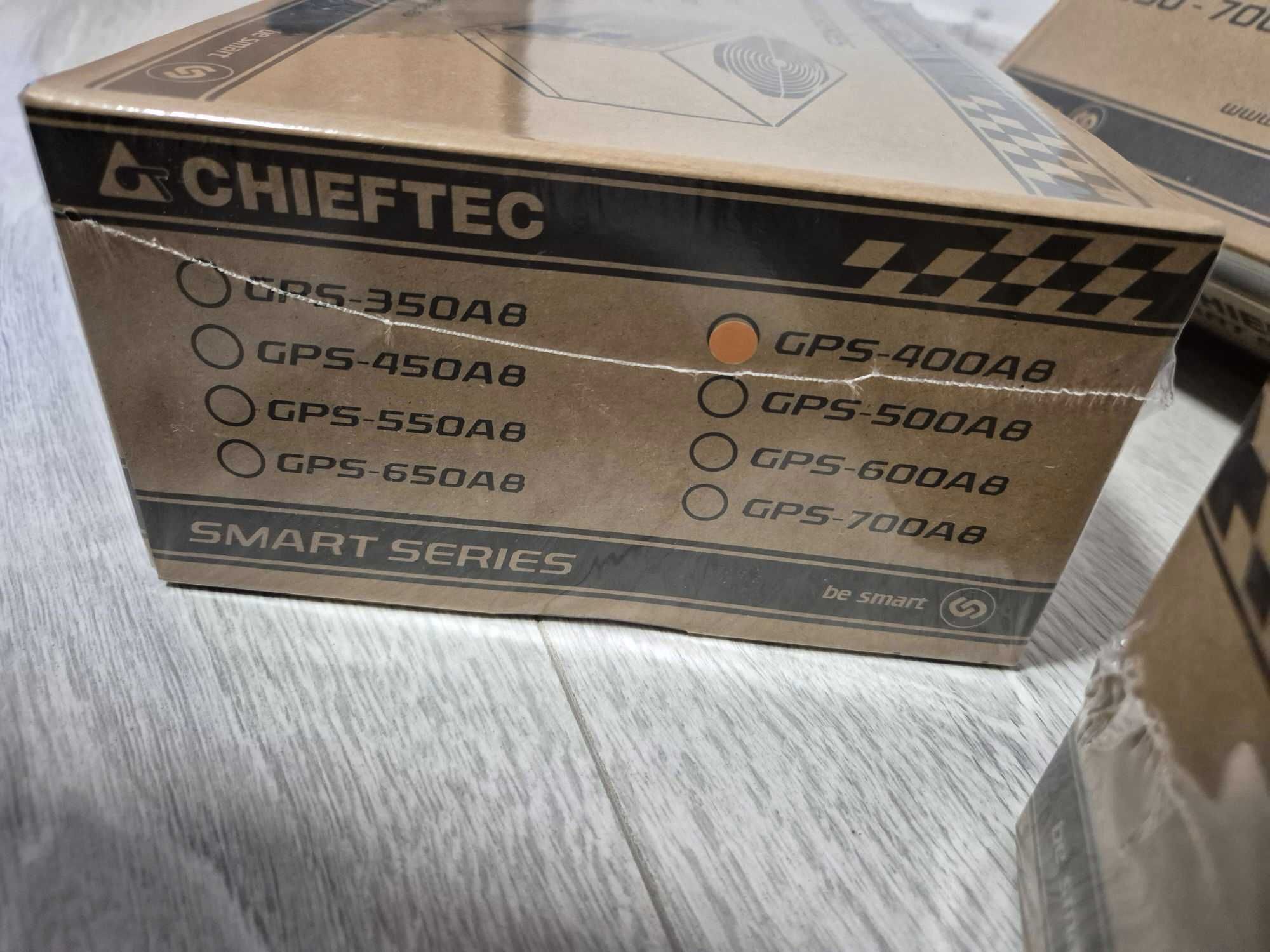 новий за ціною -33% блок живлення Chieftec GPS-400A8 (4+4 CPU\6+2 GPU)