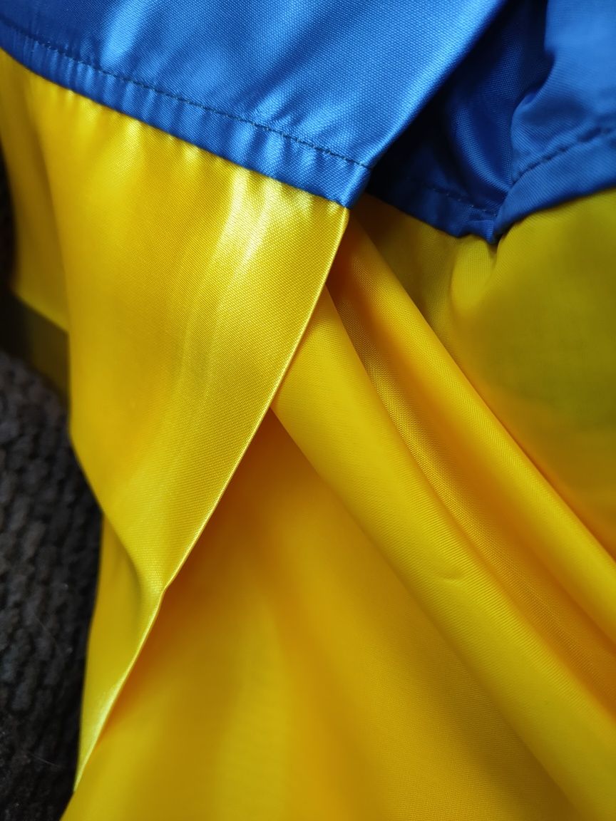 Прапор України флаг Украины атлас/нейлон