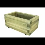 Duża Drewniana Donica Ogrodowa Impregnat 80x47x37,5 cm Wyprzedaż!