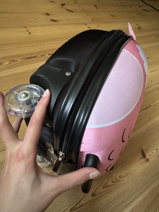 Plecak i walizka na kółkach dla dzieci sowa