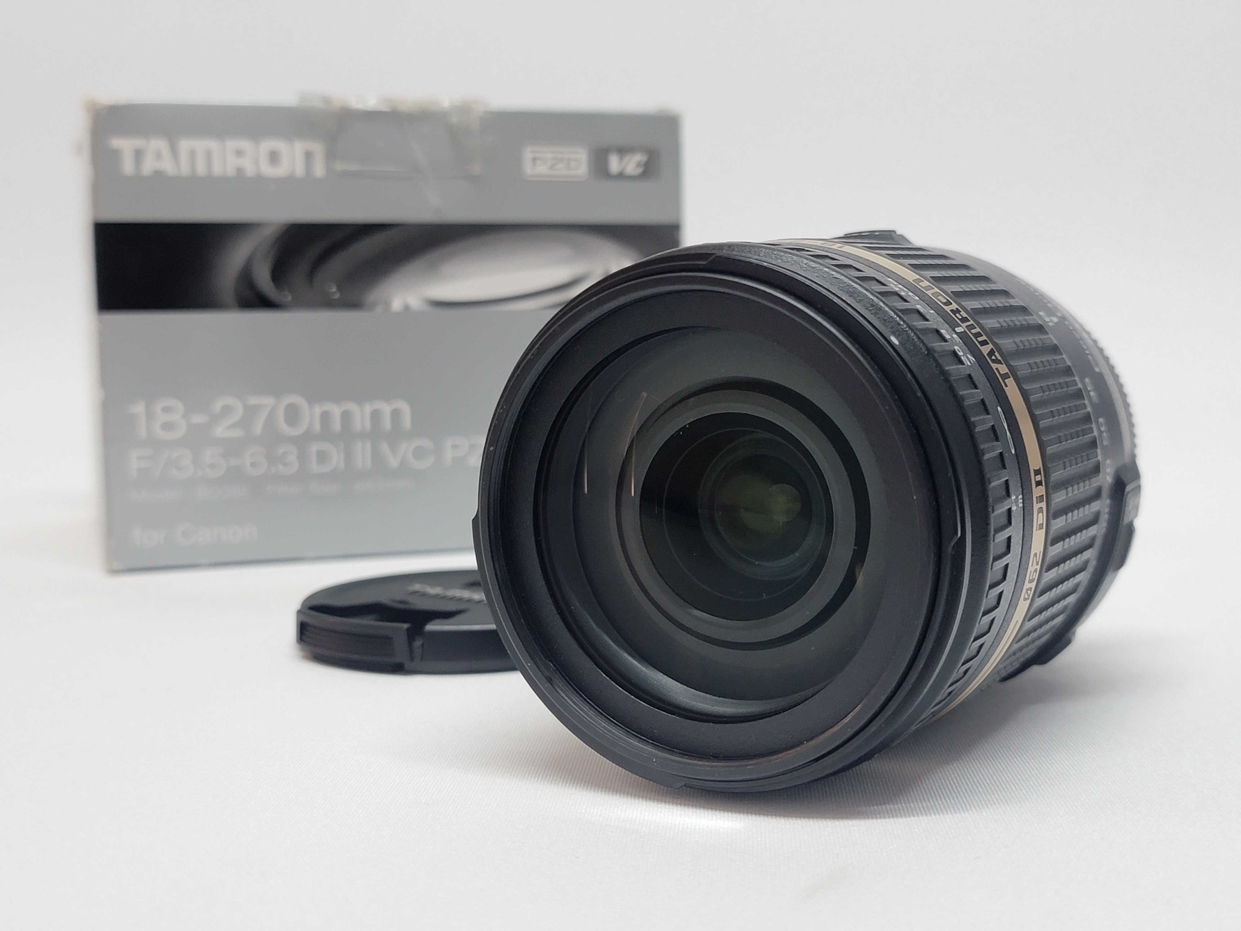 Objetiva Tamron 18-270 Nikon lente