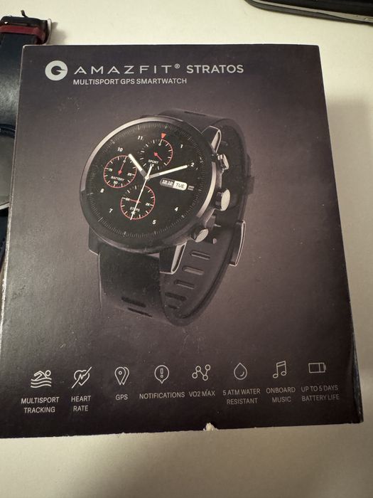 Amazfit stratos, smartwatch, zegarek