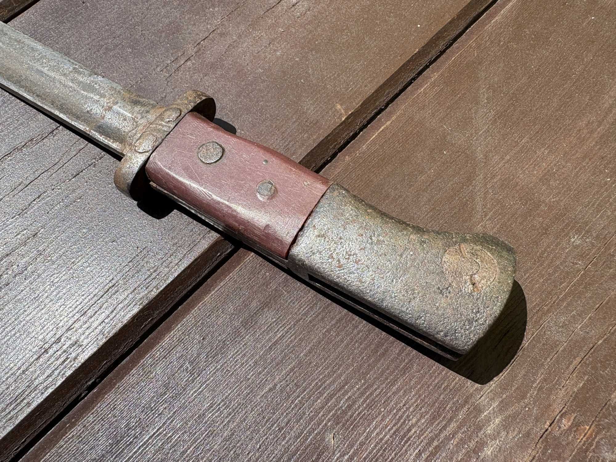 Nóż okopowy Bagnet niemiecki Mauser K98 - Wehrmacht / SS - III Rzesza