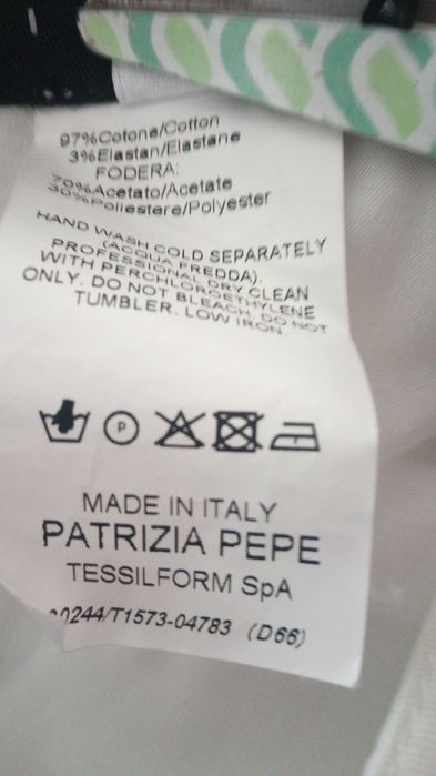 100*Kurtka damska rozmiar 42 firmy Patrizia Pepe