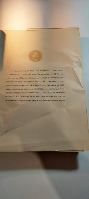 100 Anos do Selo do Correio Português (1853_-1953l