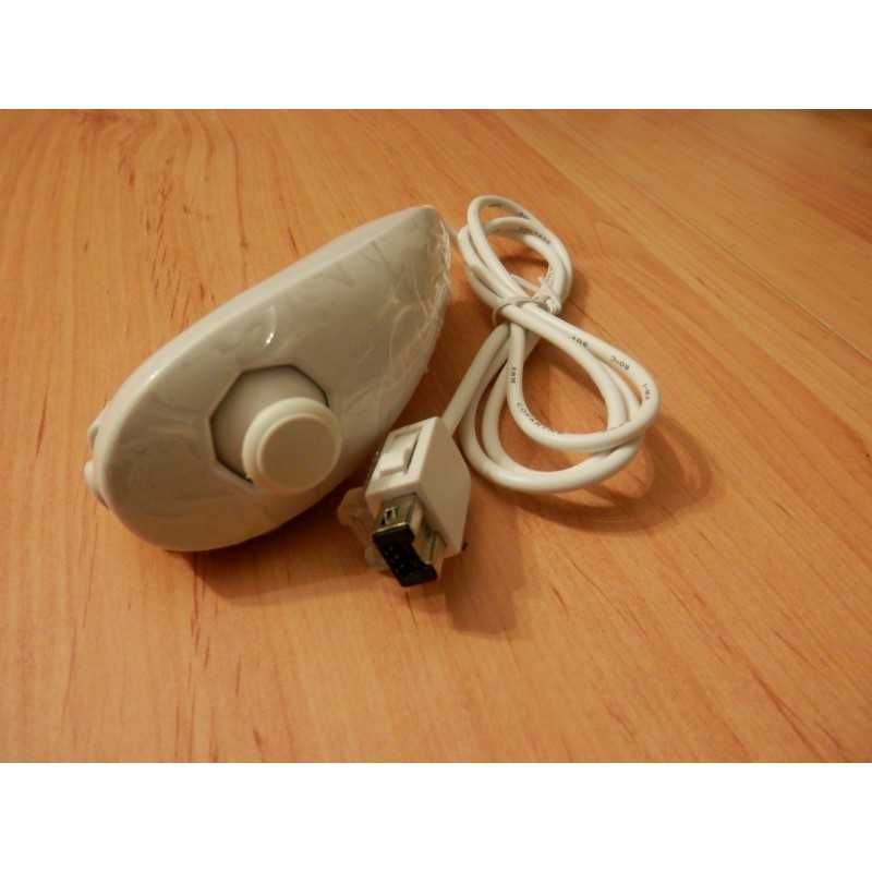 Comando Nintendo Wii Branco + Nunchuk