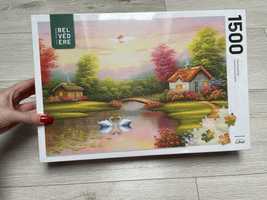 NOWE Puzzle Trefla 1500 elementów