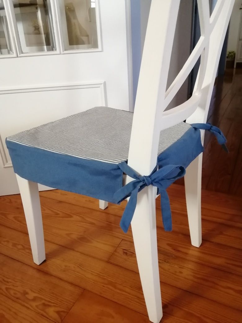 Conjunto de 4 Capas de cadeiras Ikea Ingolf, novas!