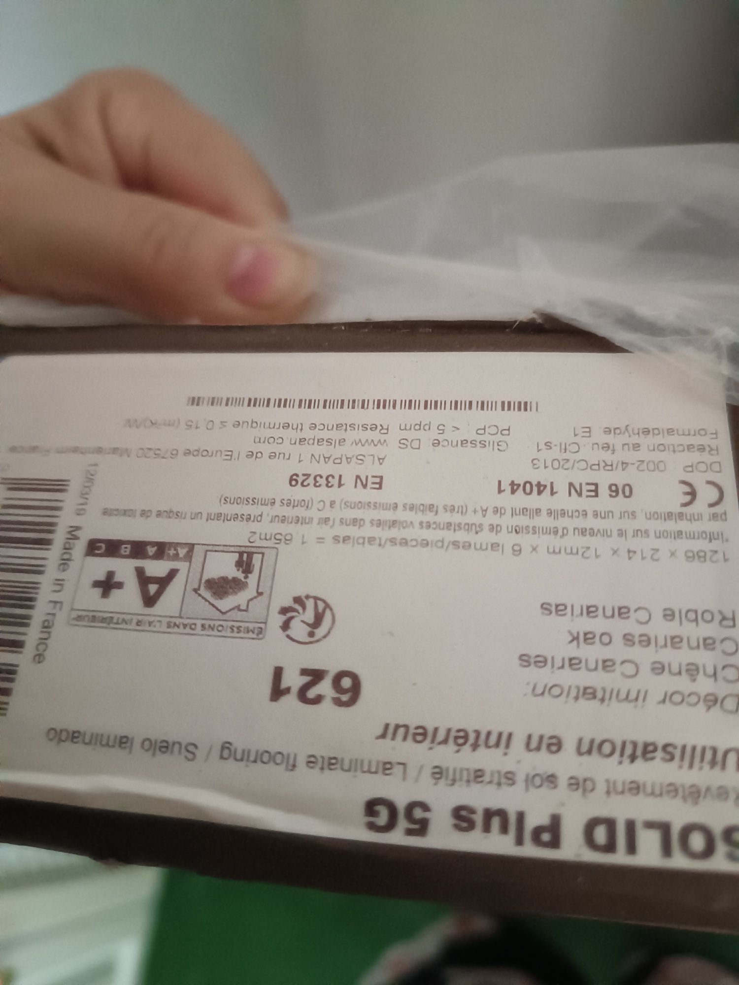 alsa panele podłogowe dąb 3 paczki ok 5 m kw
