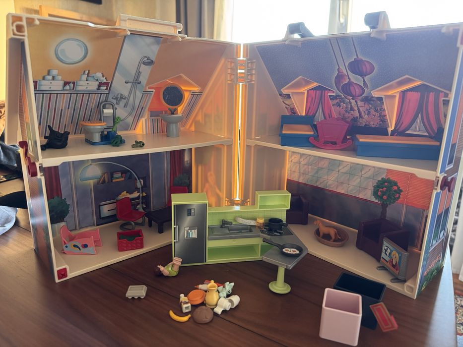 Casa maleta playmobil