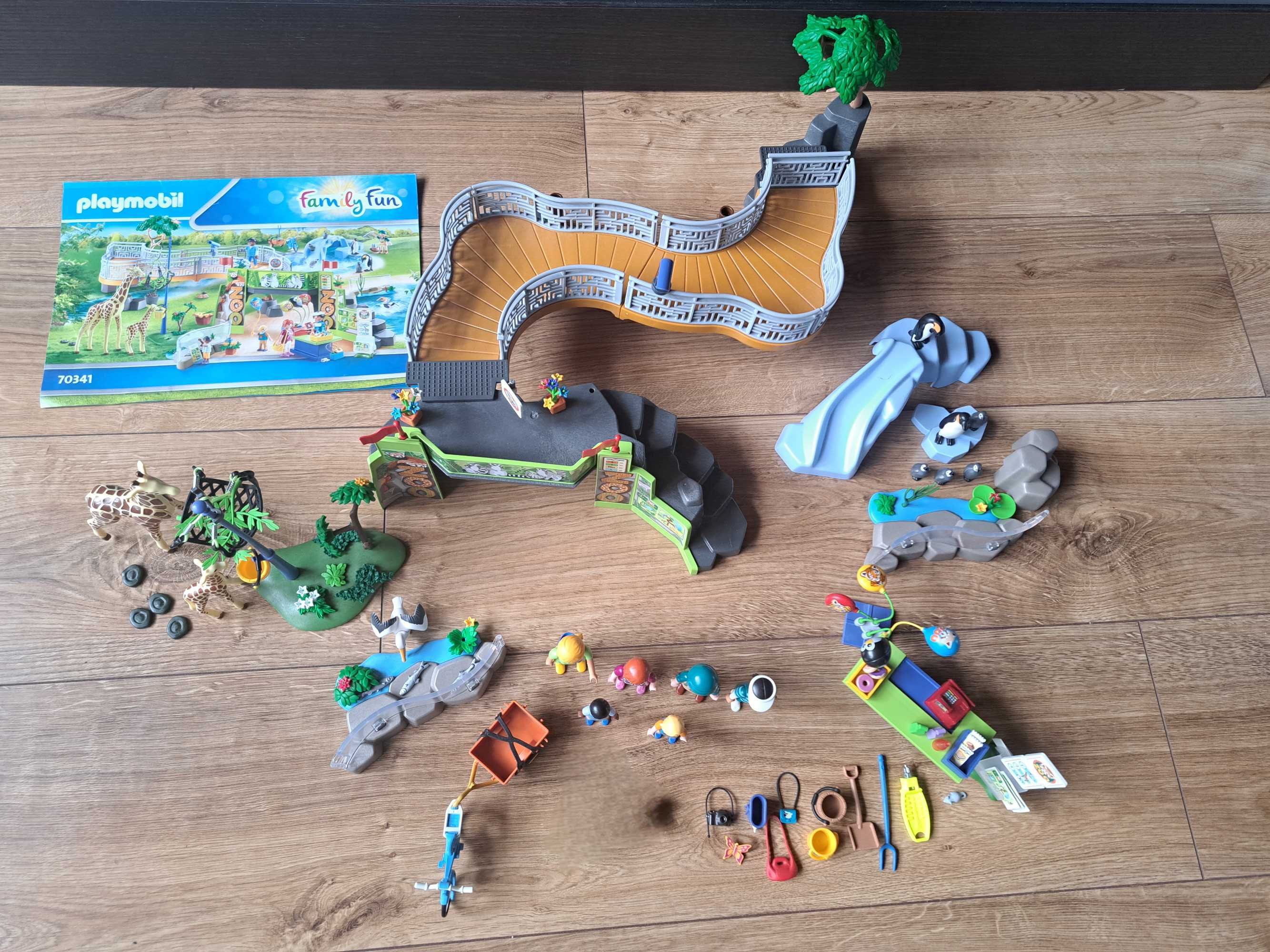 Playmobil Family Fun 70341 Przygoda w ZOO z żyrafami i pingwinami