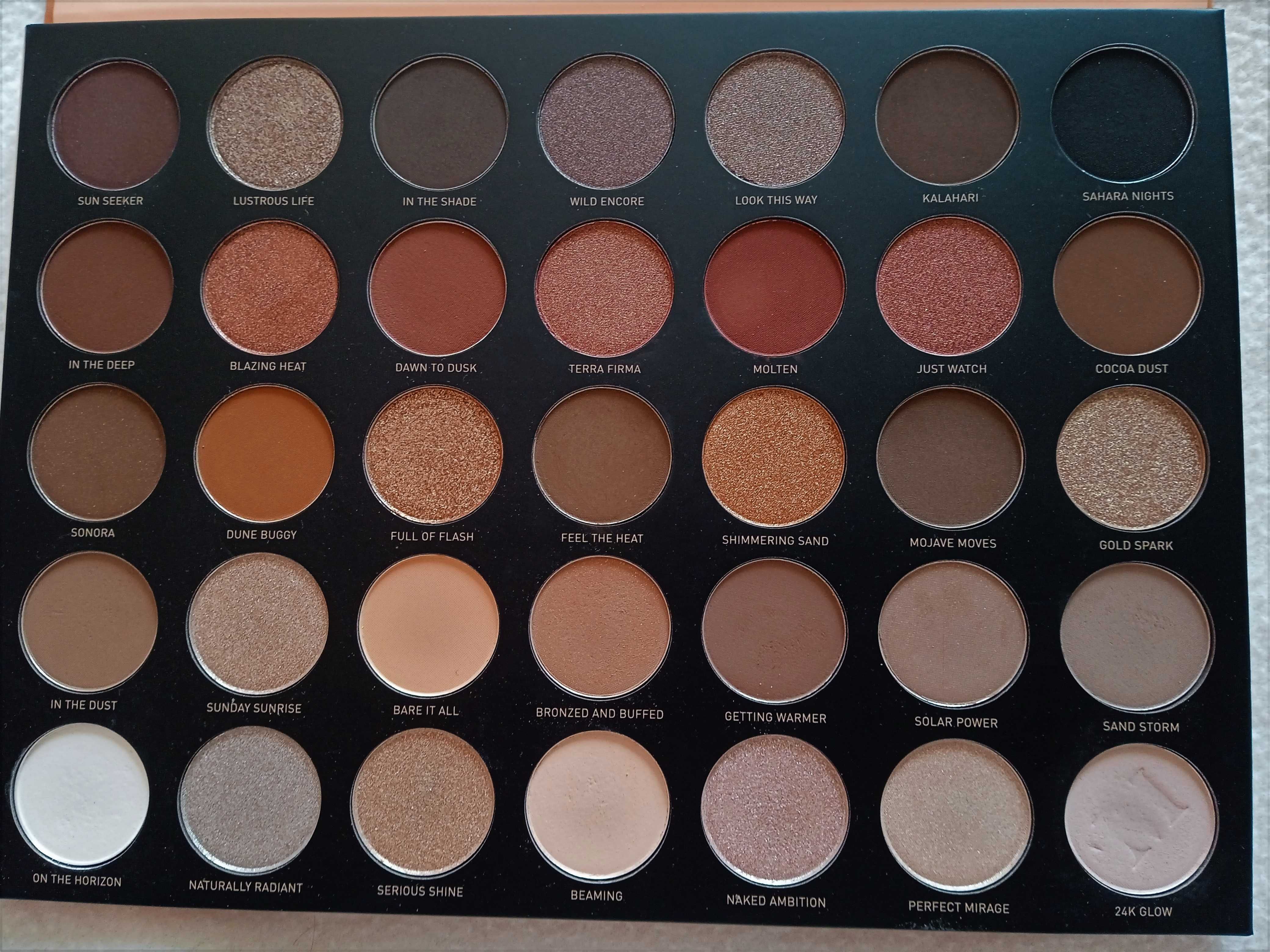 Morphe paleta cieni 35U Gilded Desert