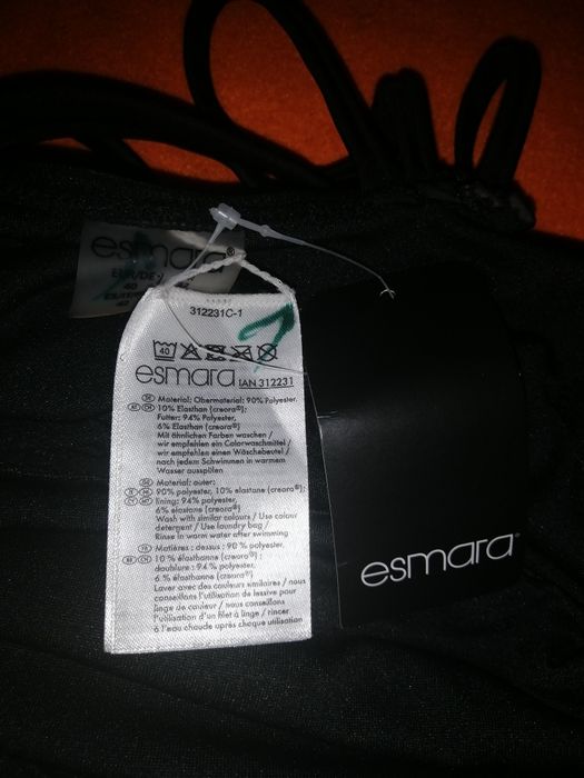 Купальник Esmara слитный. Купальник совместный.