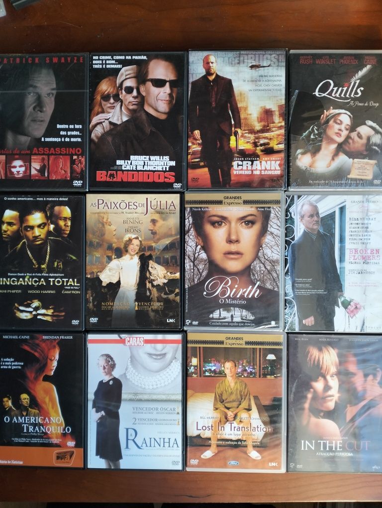 Lote de DVD's originais