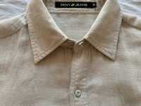 Camisa DKNY linho e algodão