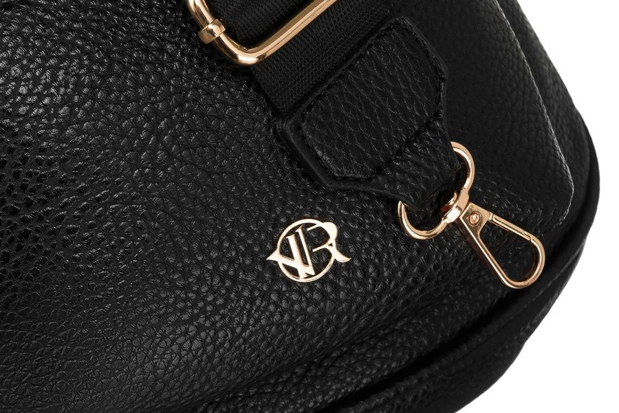 elegancka saszetka damska na ramię z dodatkową portmonetką - rovicky