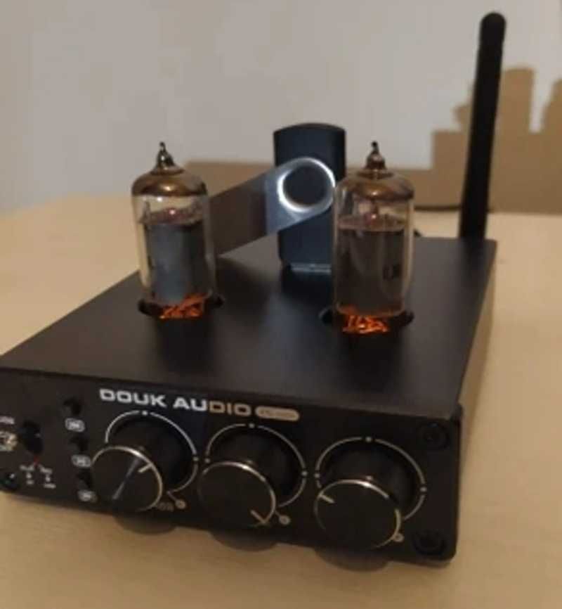HiFi Bluetooth 5.0 Ламповый Предусилитель с регулировкой ВЧ и НЧ