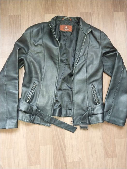 Курточка з еко шкіри