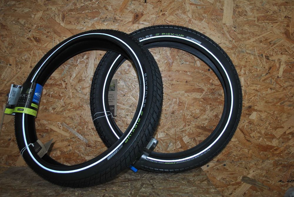 Nowa opona Schwalbe Pick-Up Twinskin 20 x 2.6 (65-406) Reflex Cargo