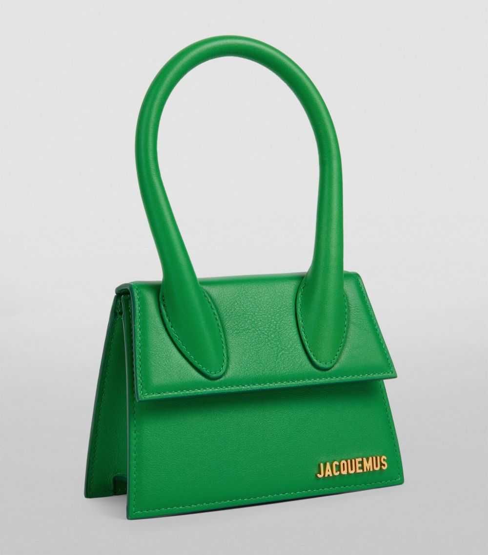 Сумка Jacquemus Le Chiquito Medium leather bag Green