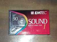 Аудиокассета EMTEC в упаковке. Металл