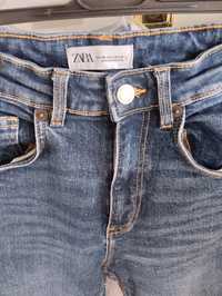 Spodnie damskie jeansy Zara 34