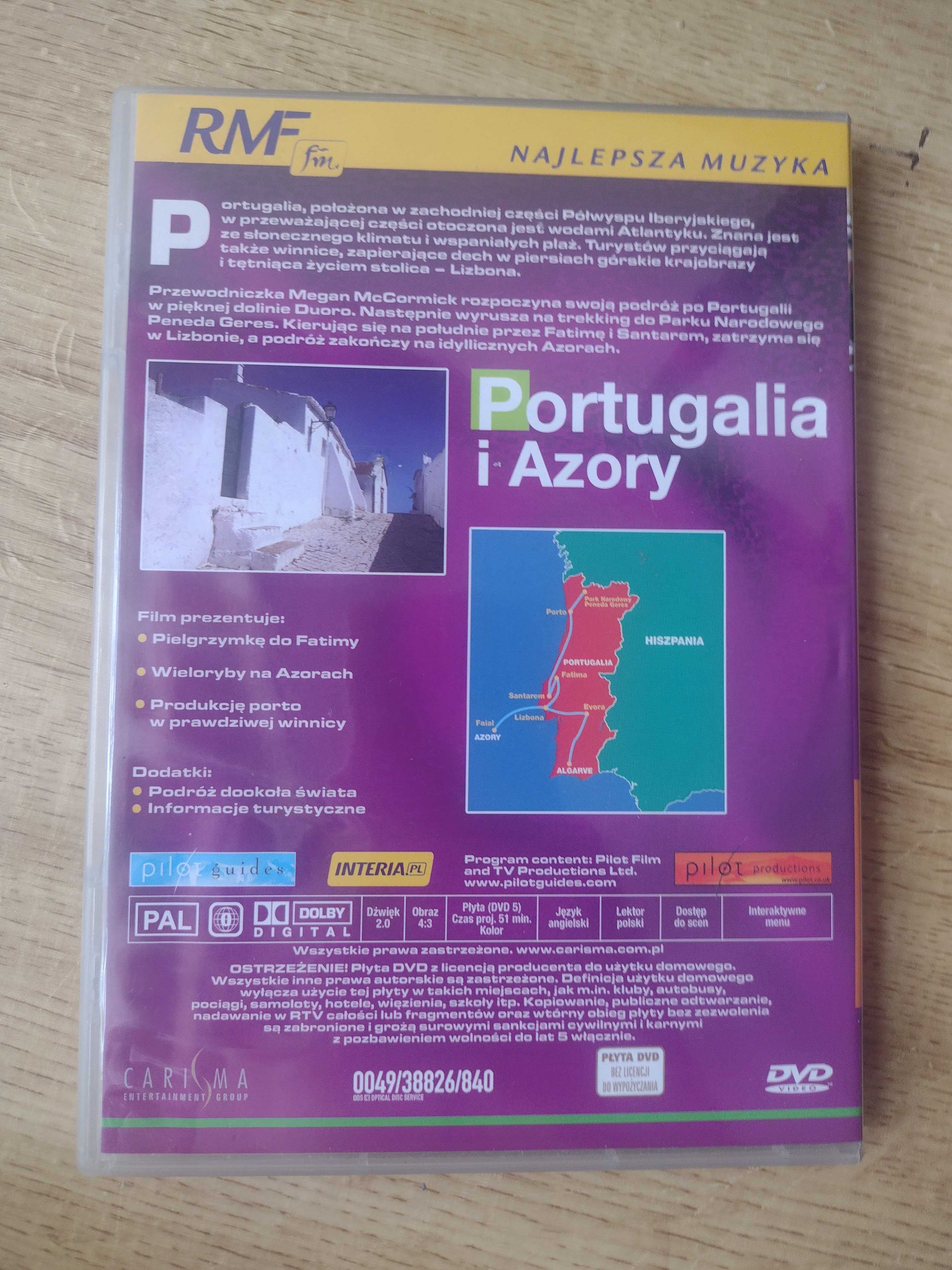 Przewodnik po Portugalii i Azorach na DVD