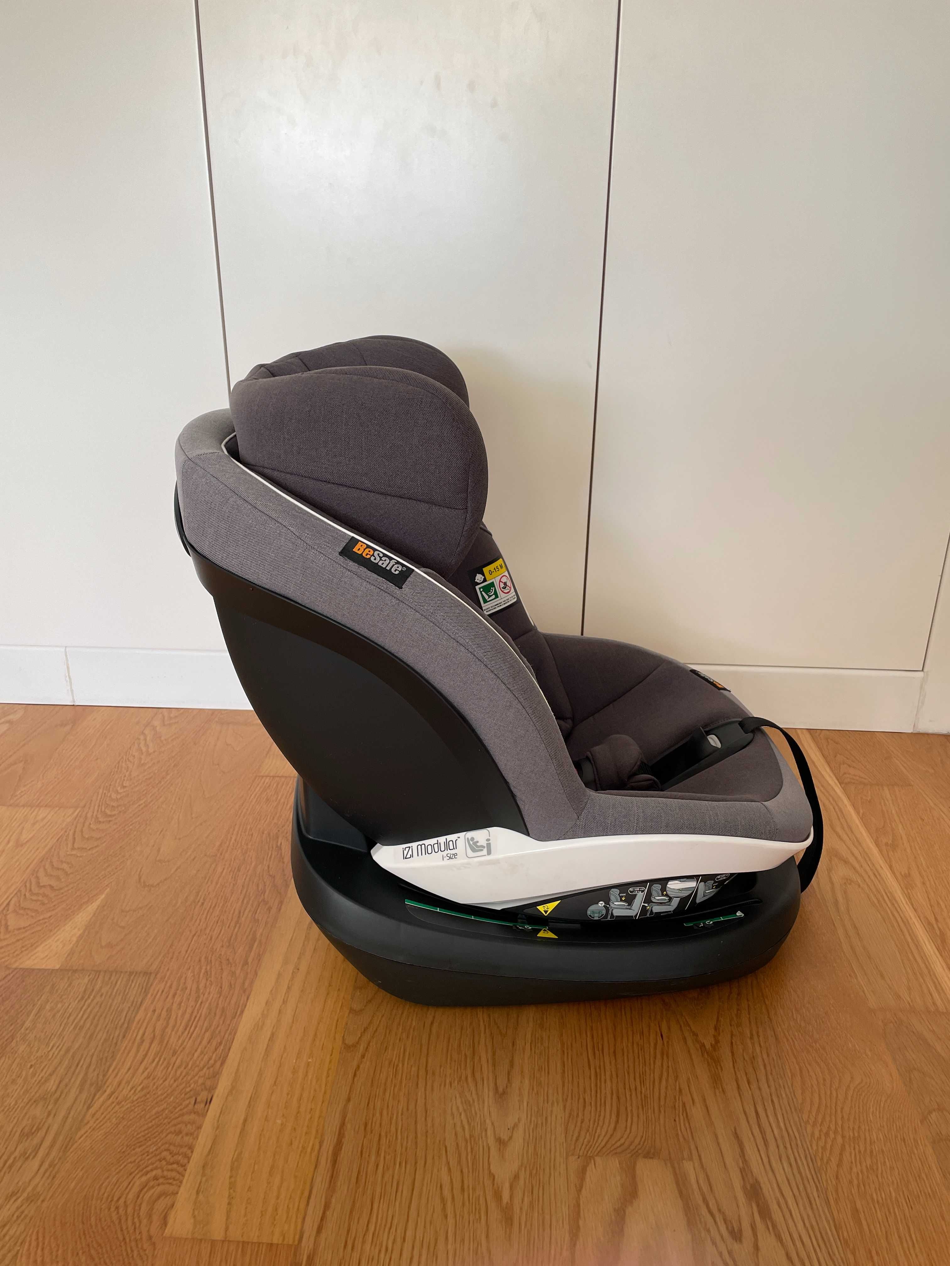 CONJUNTO BE SAFE (Cadeira Auto + Ovo + Base ISOFIX)