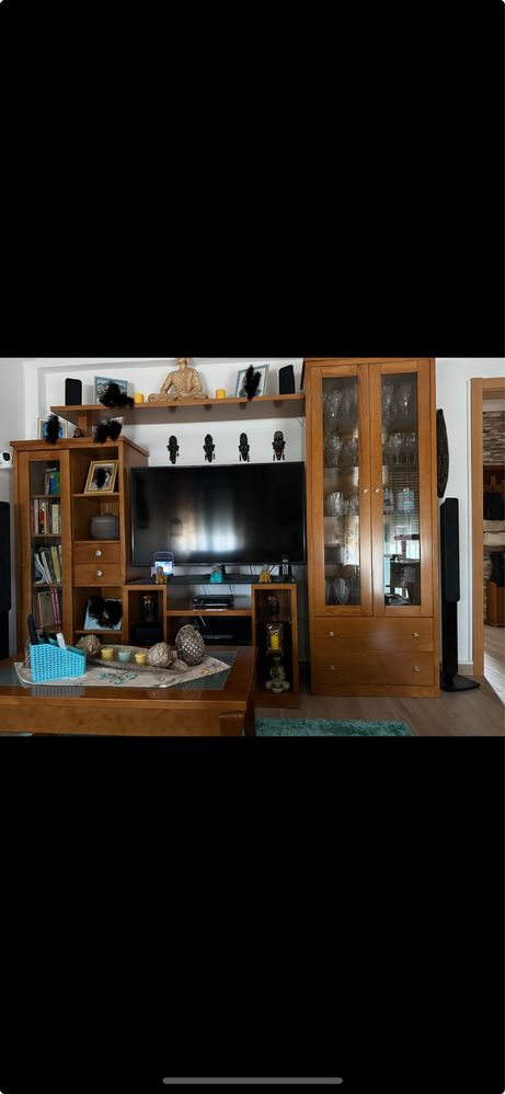 Movel para tv em pinho mel
