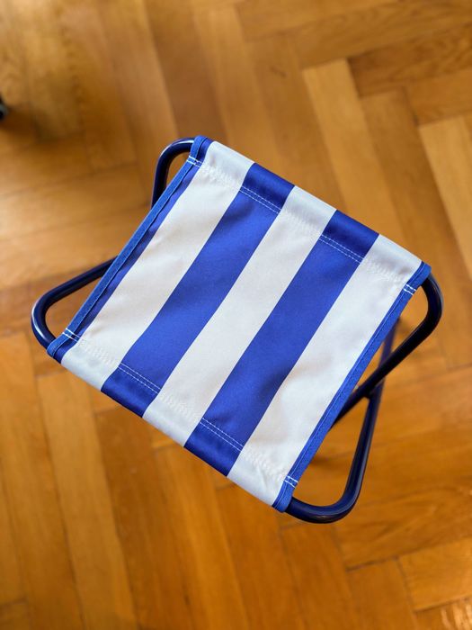 IKEA STRANDÖN rozkładany przenośny stolik i 2 krzesła plażowe