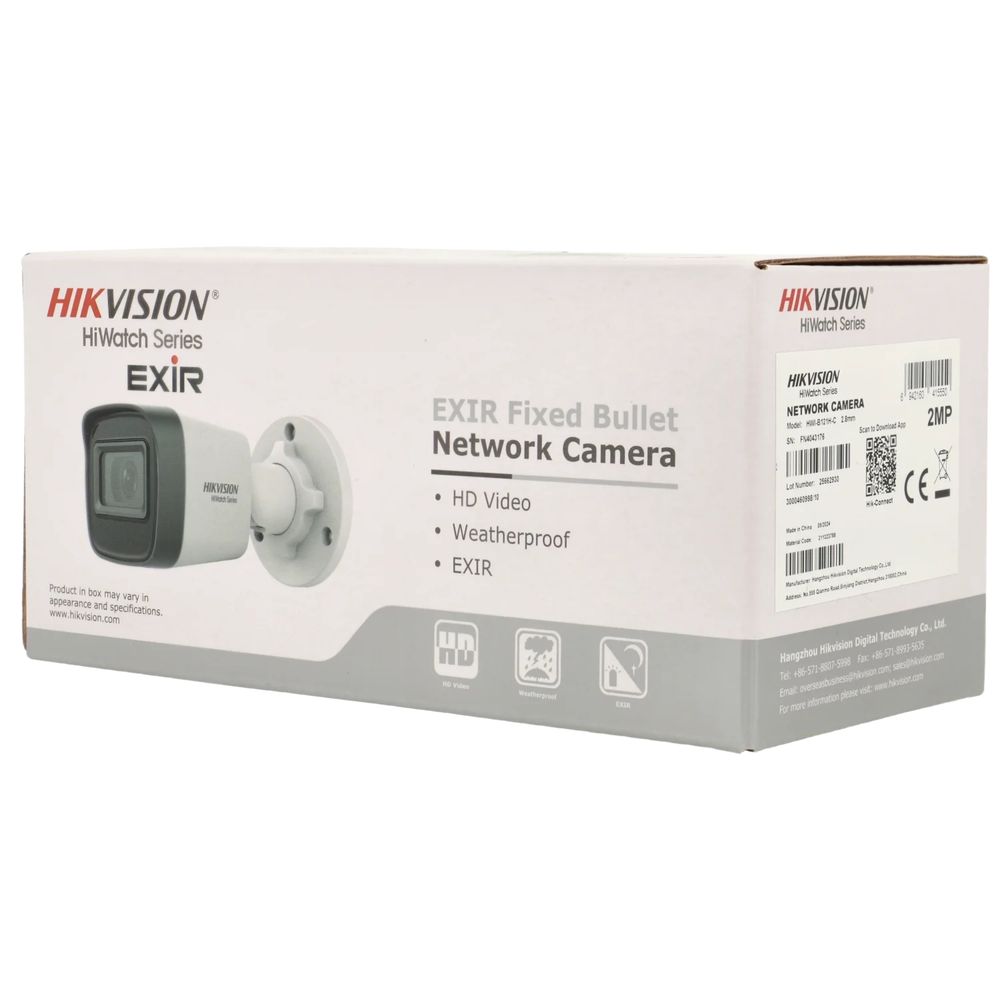 Câmara Bullet Hikvision 2MP