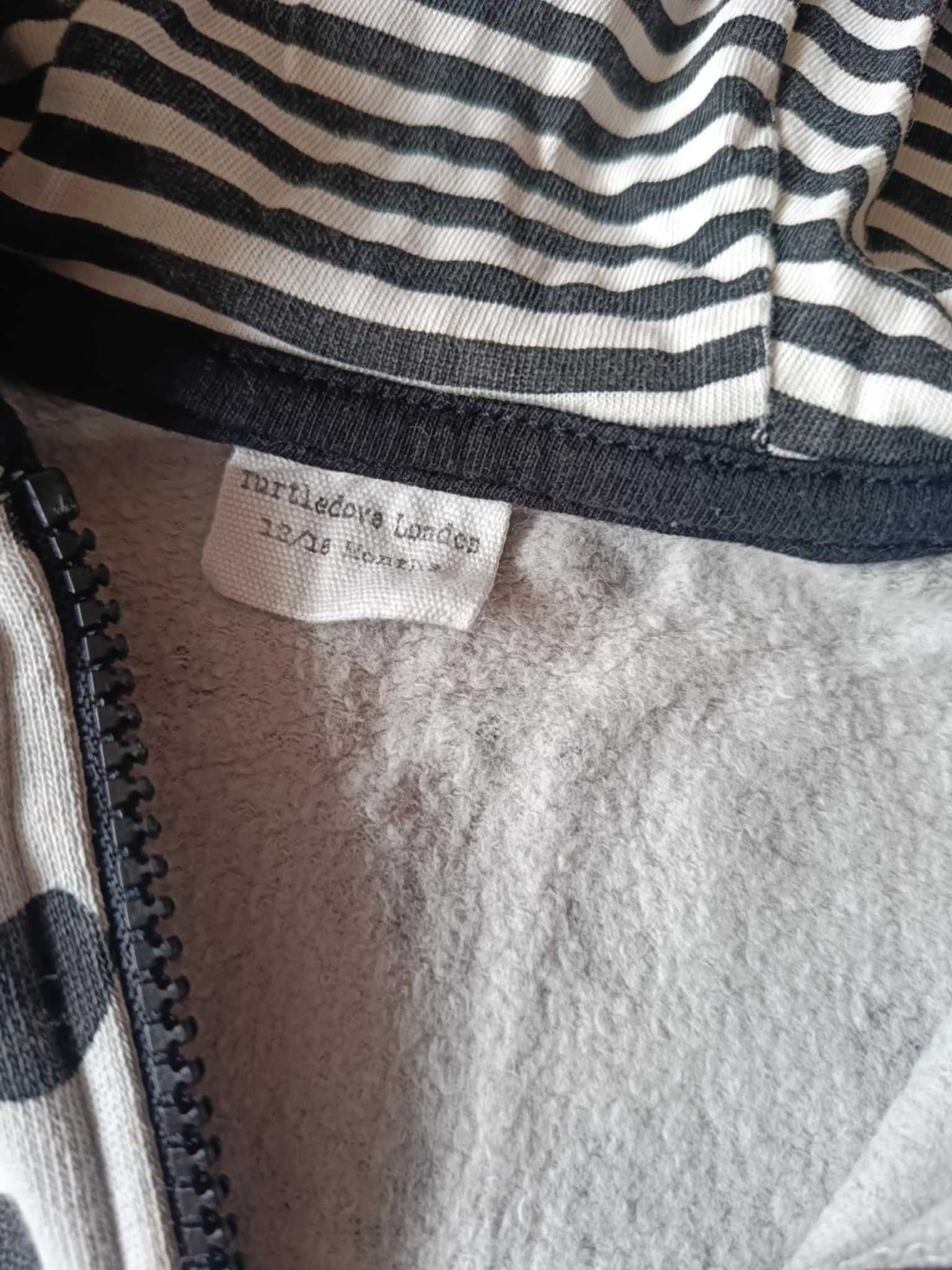 Kombinezon dresowy w kropki, na wiosnę lato, jesień, dres 86