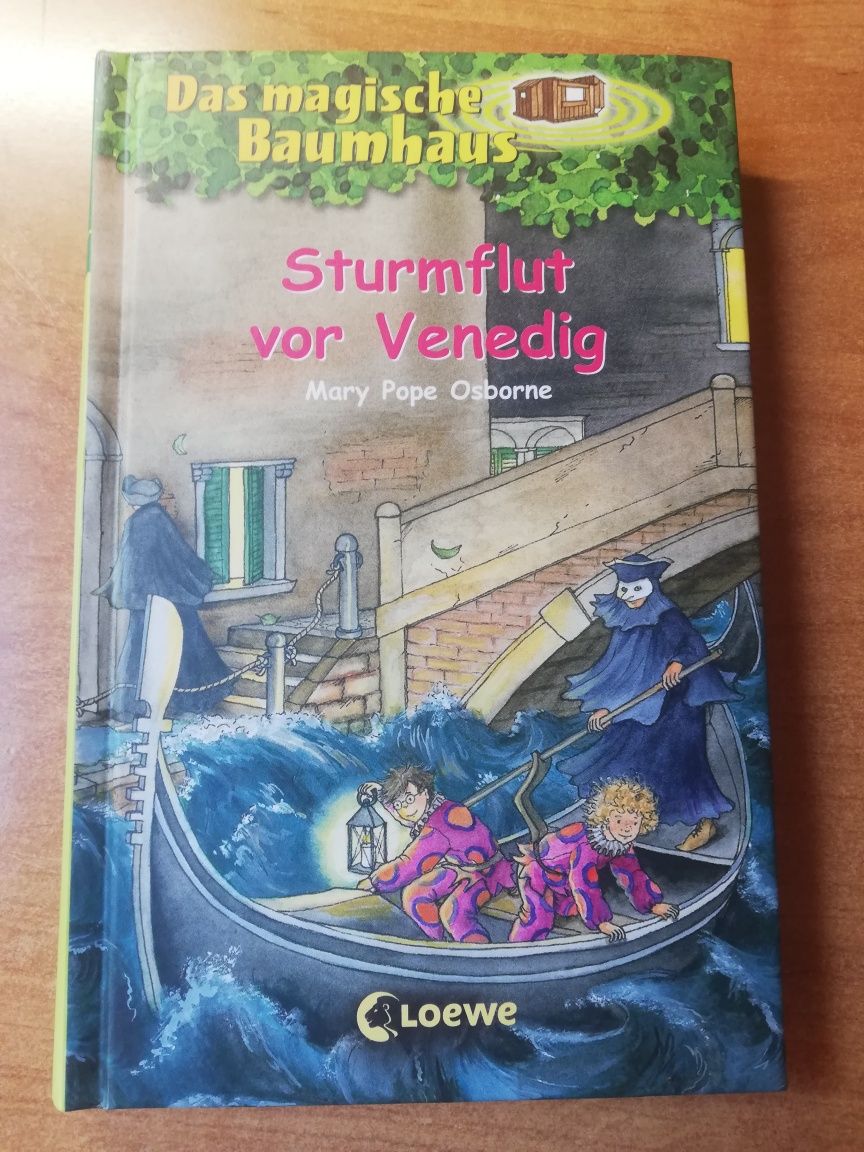 Das magische baumhaus sturmflut vor venedig Mary pope Osborne książka