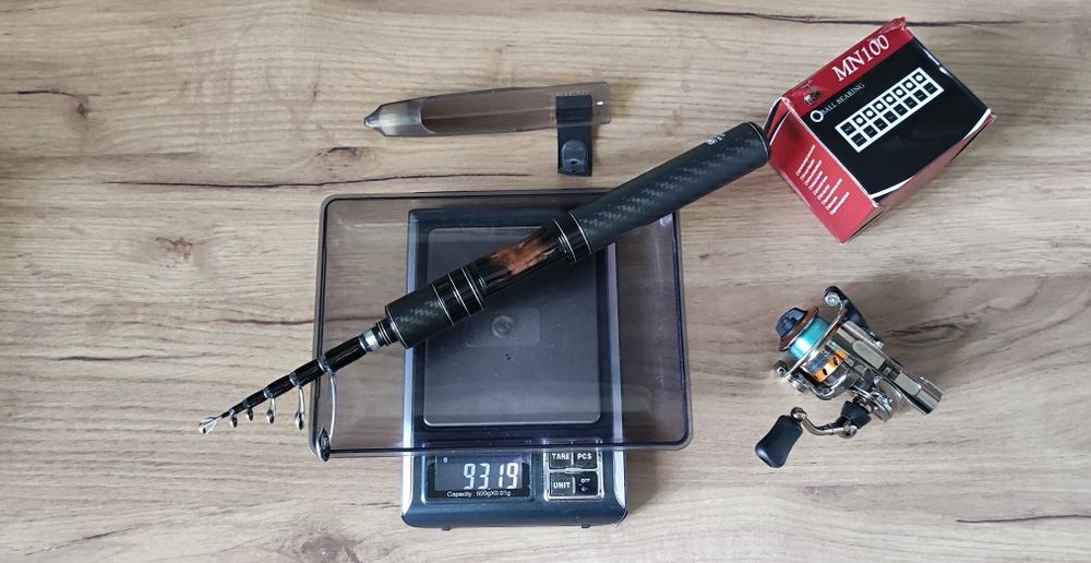 Wędka spinning + kołowrotek w gratisie
