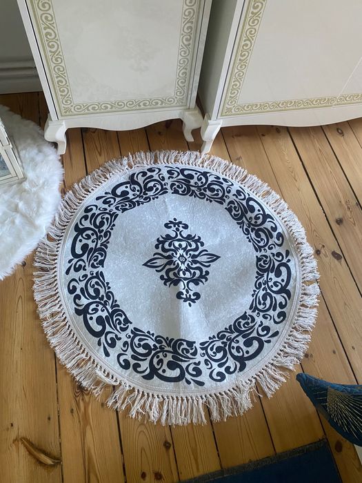 Dywan okrągły glamour