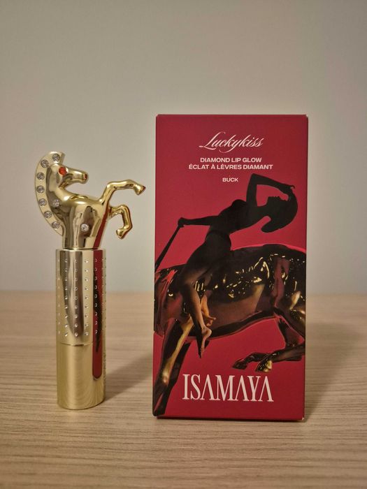 Pomadka ISAMAYA Luckykiss Diamond Lip Glow.