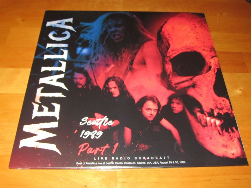 METALLICA - Seatle 1989 part. 1  Lp.