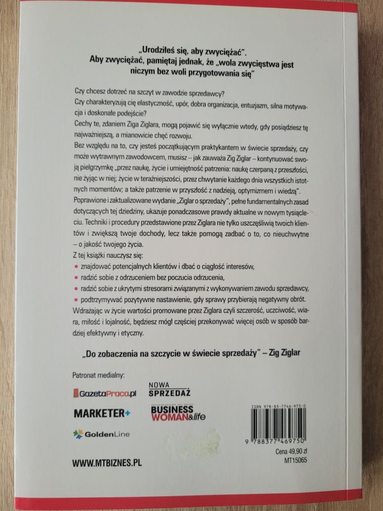 Zig Ziglar O sprzedaży książka