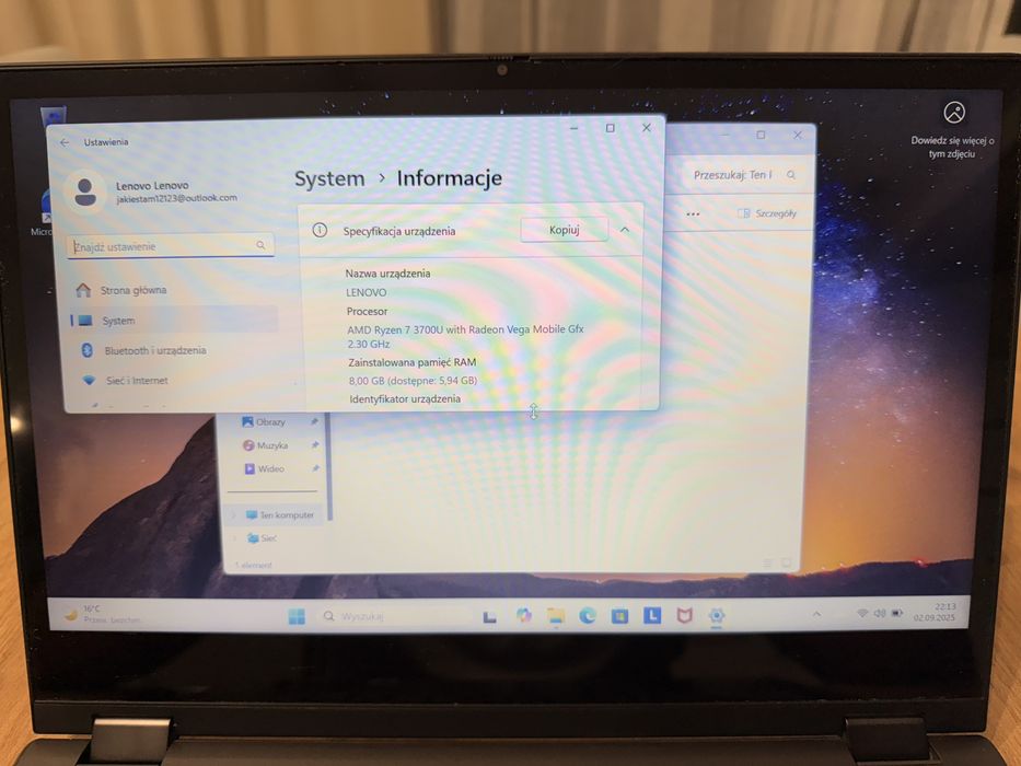 Laptop dotykowy LENOVO IdeaPad C340-14API