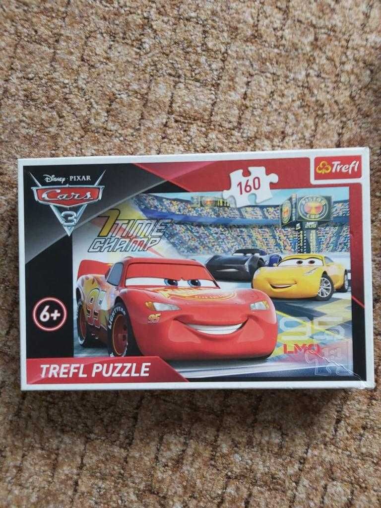 Puzzle Zygzak Mcqueen - 160 elementów od 6 lat
