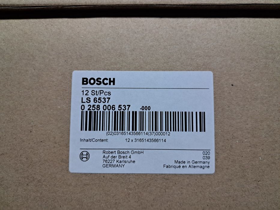 Лямбда-зонд BOSCH Made in Germany. ВАЗ 1,5 i / 1,7 (ЄВРО-II, ЄВРО-III)