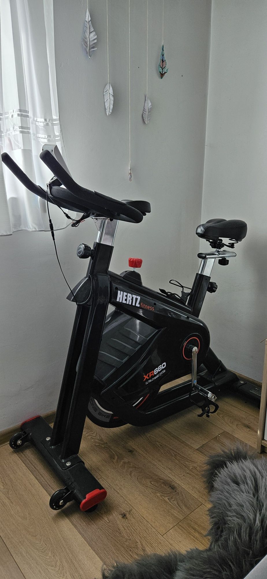 Hertz Fitness XR-660 rower spiningowy rowerek treningowy stacjonarny