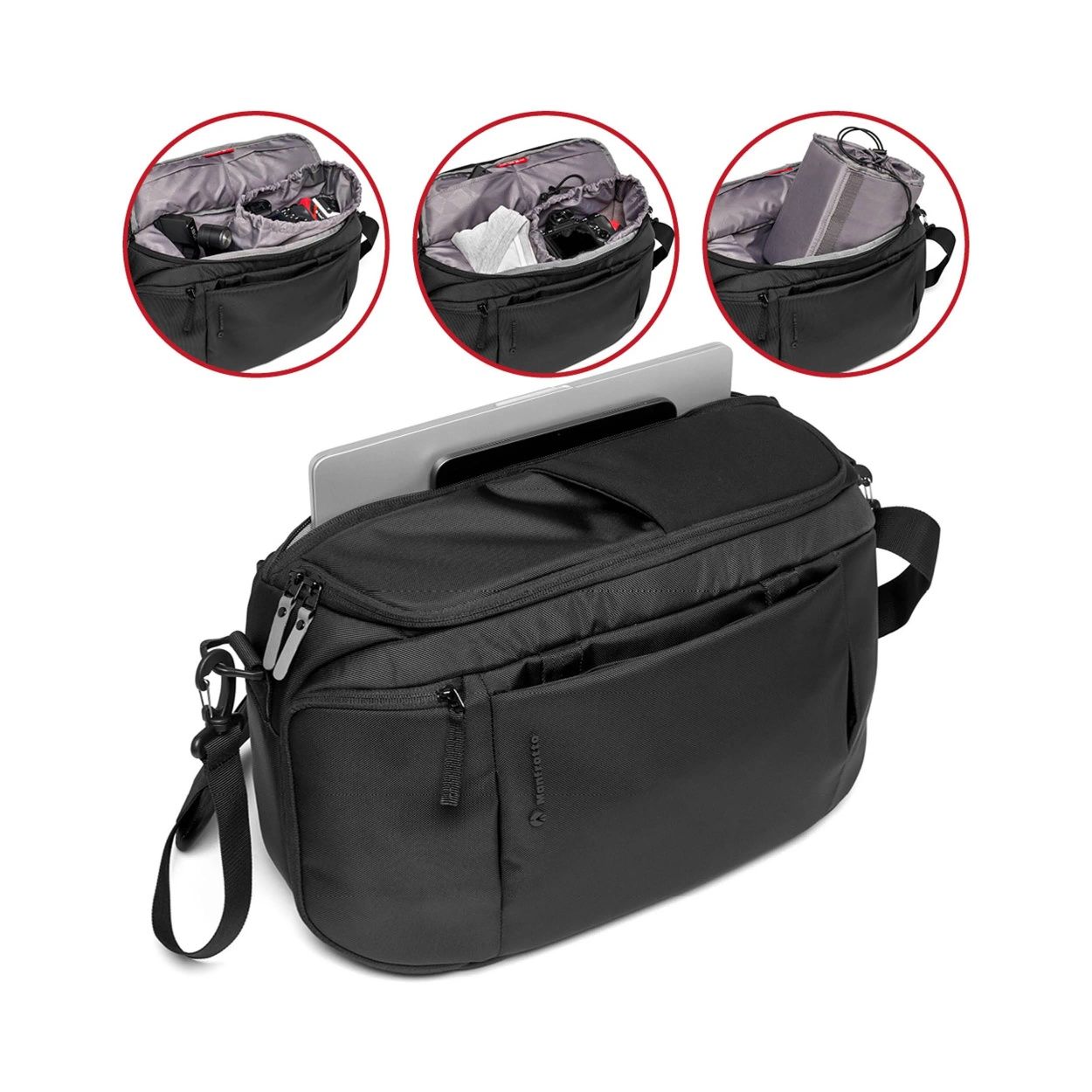 Plecak Manfrotto Advanced III Hybrid (body, obiektywy, laptop)