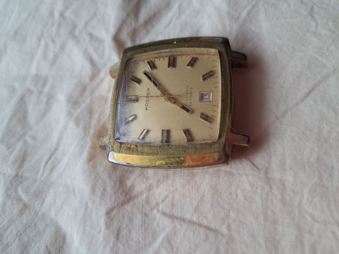 Niemiecki Kasper 25 jewels zegarek męski 1970