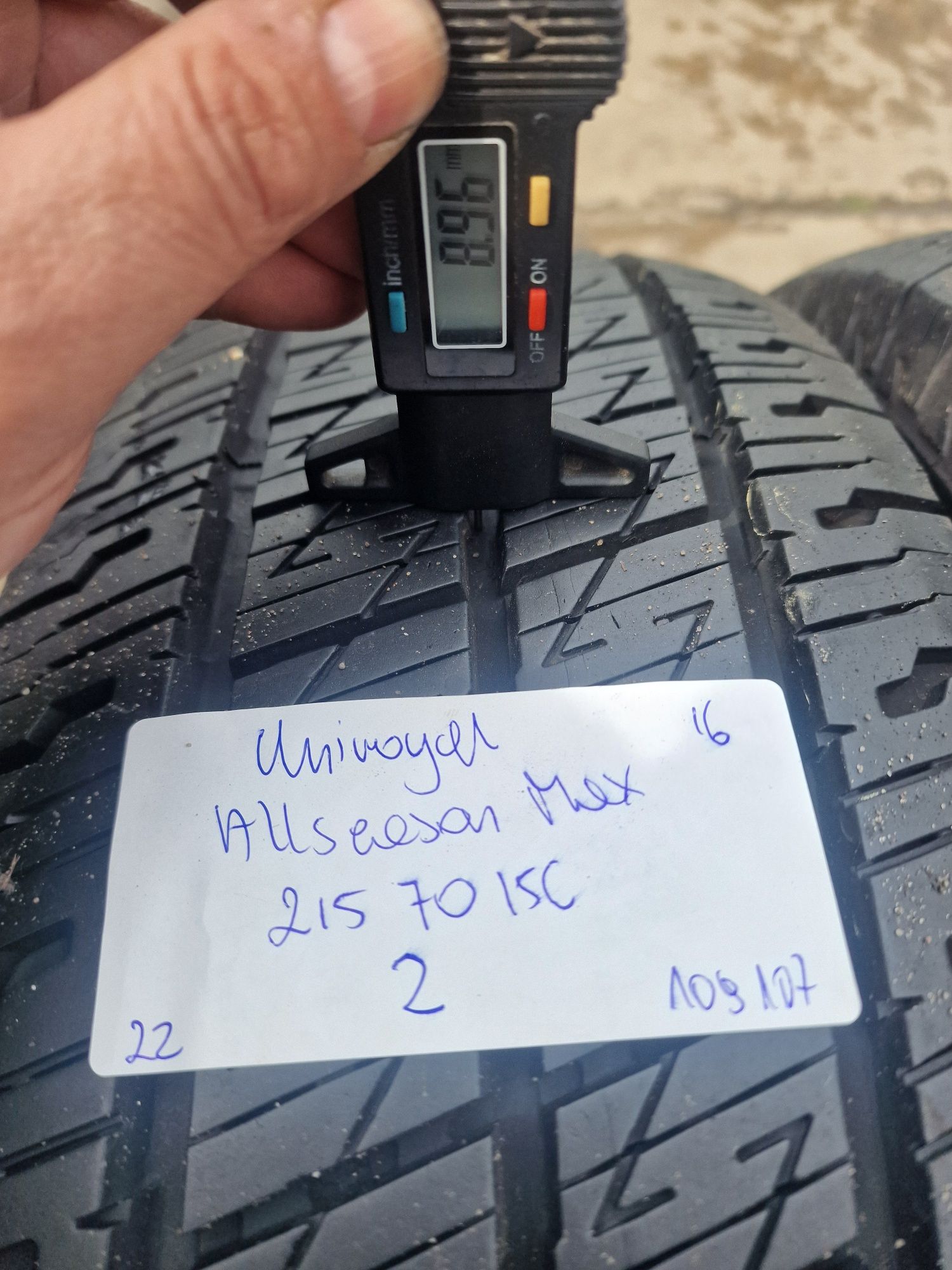215/70/15C 215/70R15C UNIROYAL 2022 CAŁOROCZNE