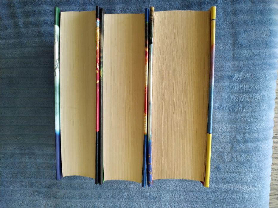 Livros de Harry Potter em óptimo estado (JK Rowling - 1ª edição)