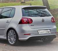 Dokladki zderzaka R32 golf Mk5 z ABS'u spojler dyfuzor