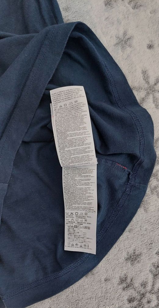 Koszulka T-shirt Levis granat 164 szkoła